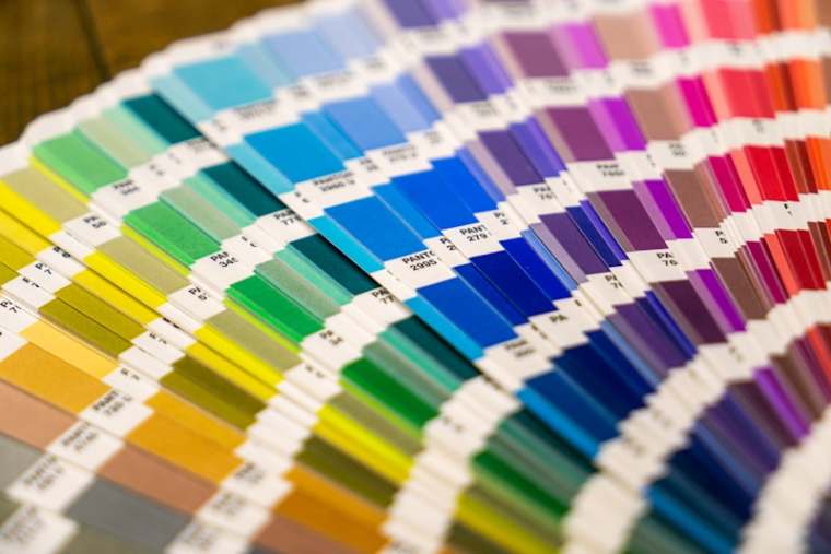 Pantone barvna lestvica za pripravo tiska